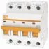 Автомат TDM ВА47-29 4Р, 10 А, 4,5 кА, D