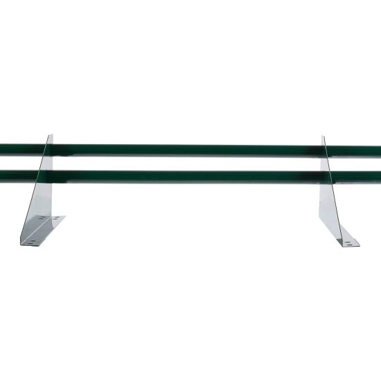 Снегозадержатель для металлической кровли трубчатый 3 м RAL 6005 зеленый