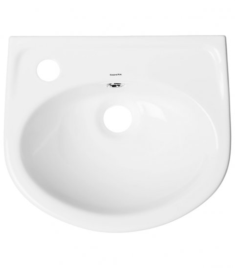 Раковина-мини Sanita Лада 37 см подвесная белая (LDASAWB01)