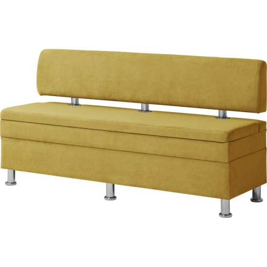 Кухонный диван НОРТА norta hippo 1500x490x770 горчичный