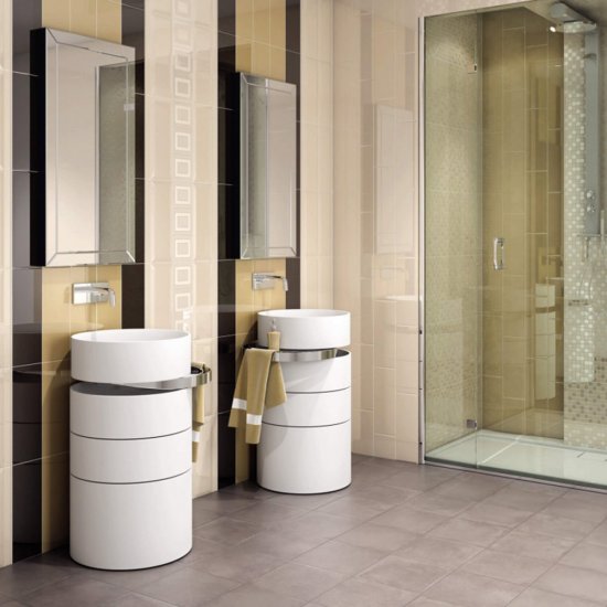 Плитка облицовочная Kerama Marazzi Вилланелла бежевый грань 400x150x8 мм (18 шт.=1,08 кв.м)