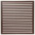Экран для радиатора 60x60 см ПВХ цвет венге