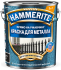 Грунт-эмаль 3 в 1 Hammerite молотковая цвет черный 5 л