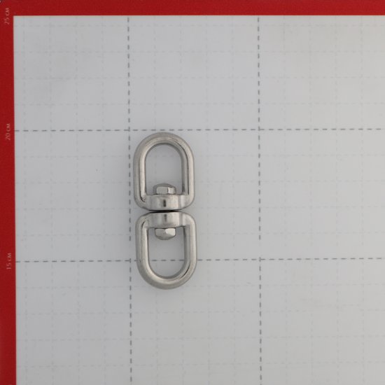 Вертлюг петля-петля d5 мм нержавеющая сталь