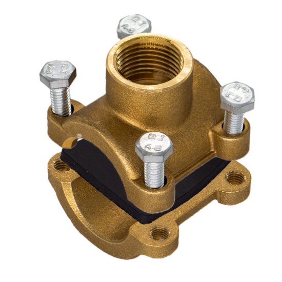 Водорозетка СТМ 1/2 ВР(г) х 1/2 НР(ш) латунная (CRHIP012)