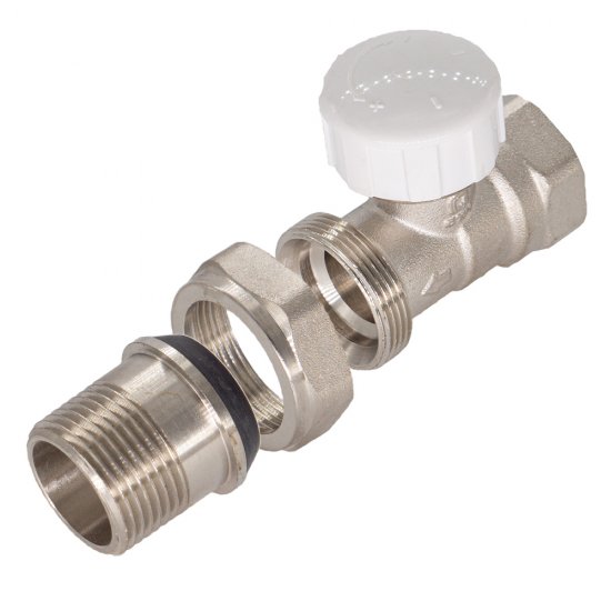 Клапан термостатический СТМ 1/2 ВР(г) х 1/2 НР(ш) для радиатора (CARTVS12)