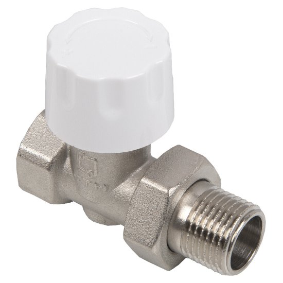 Клапан термостатический СТМ 1/2 ВР(г) х 1/2 НР(ш) для радиатора (CARTVS12)