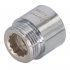 Удлинитель CTM 50 мм х 1 ВР(г) х 1 НР(ш) латунный (CREMF150)