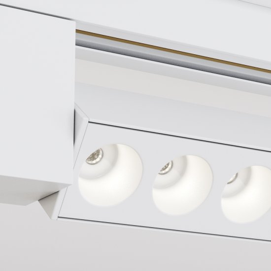 Светодиодный трековый светильник однофазный Maytoni Technical Points Unity 4000К 20 Вт 8 кв.м белый (TR010-1-20W4K-M-W)