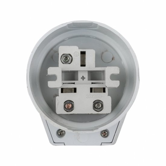 Комплект для подключения электроплит PROxima открытая установка с заземлением 2P+PE IP20 белый (AS-250-O-01)