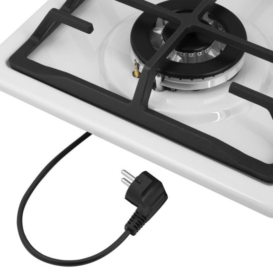 Варочная панель газовая Maunfeld EGHE.32.63CW/G 2 конфорки белая