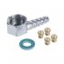 Варочная панель газовая Maunfeld EGHE.64.3STS-EB/G 4 конфорки черная