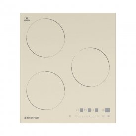 Варочная панель индукционная Maunfeld EVI.453-BG 3 конфорки бежевая