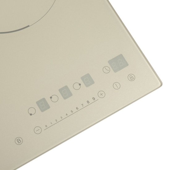 Варочная панель индукционная Maunfeld EVI.453-BG 3 конфорки бежевая