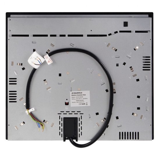 Варочная панель электрическая Maunfeld EVCE.594-BK 4 конфорки черная