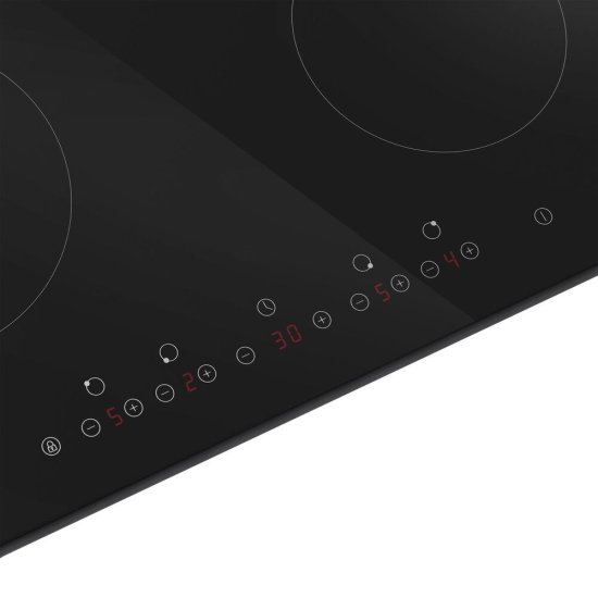 Варочная панель электрическая Maunfeld EVCE.594-BK 4 конфорки черная