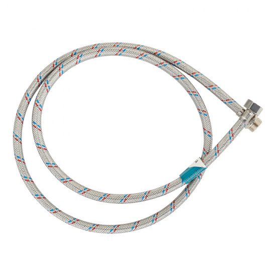 Подводка гибкая для воды 1/2 ВР(г) х 1/2 НР(ш) 150 см (1013055)