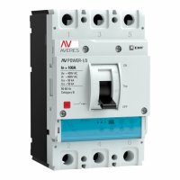 Автоматический выключатель в литом корпусе EKF Averes Power-1/3 3P 100А 50 кА 400/690 В (mccb-13-100-2.2-av)