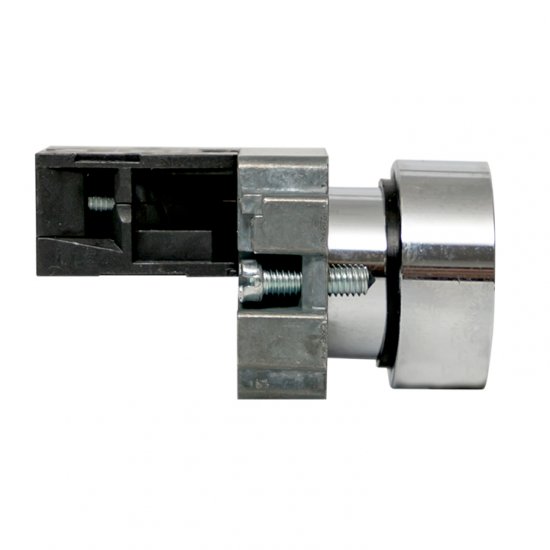 Кнопка EKF PROxima BA21 230 В IP65 металлическая черная (xb2-ba21-65)