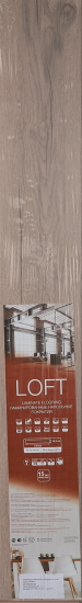 Ламинат Loft Дуб Пирена 32 класс толщина 8 мм с фаской 2.131 3 м