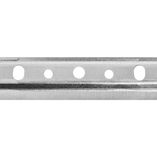 Шина монтажная для шкафов 2000 мм, сталь, цвет серый