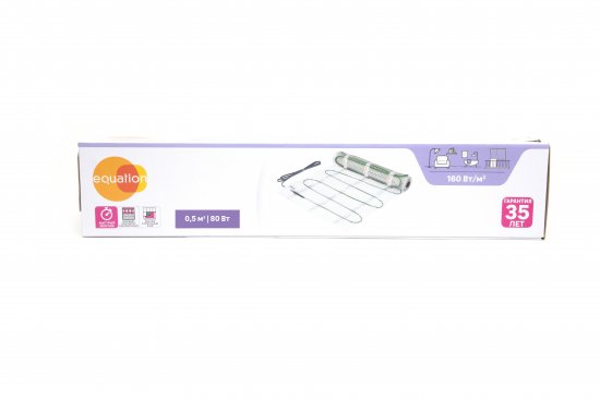 Нагревательный мат для теплого пола Equation 0.5 м2 80 Вт