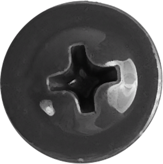 Саморезы по металлу с пресс-шайбой острые оцинкованные RAL 7024 4.2x13 320 шт.