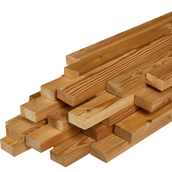 Брусок строганый 24x48x2000 мм лиственница ФГИС ЛК