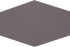 Зеркальная плитка Omega Glass NNLM71 сота 30x20 см глянцевая цвет серебро 1 шт.