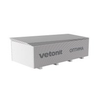 Гипсокартон Vetonit (Gyproc) Оптима 2500х1200х12,5 мм