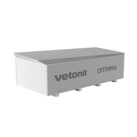 Гипсокартон Vetonit (Gyproc) Оптима 2500х1200х12,5 мм