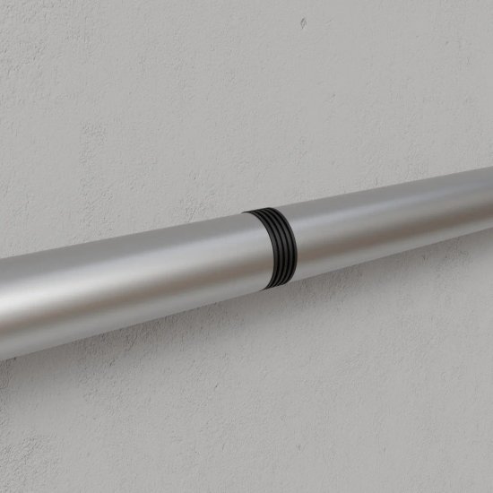 Соединитель для штанги Титан-GS пластик цвет черный