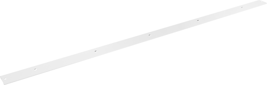 Рельс несущий Титан-GS 100 см сталь цвет белый