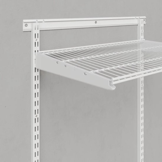 Кронштейн для полок 435 Титан-GS 43.5 см нагрузка до 50 кг цвет белый