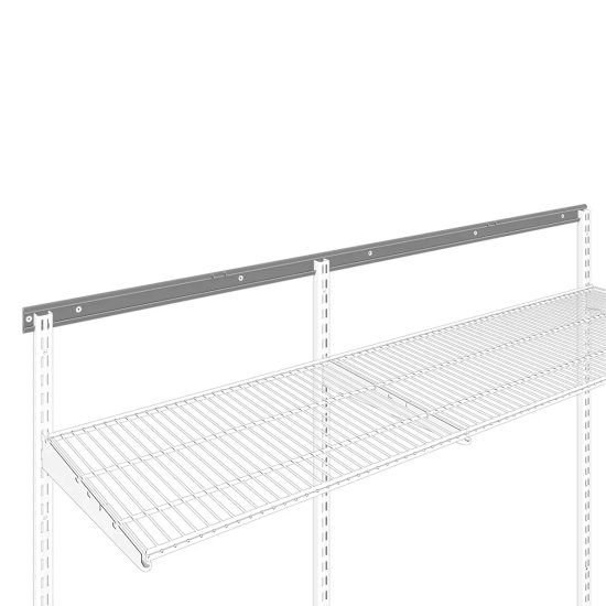 Рельс несущий Титан-GS 156 см сталь цвет белый