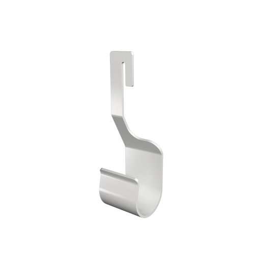 Крючок для перекладины Титан-GS сталь цвет белый
