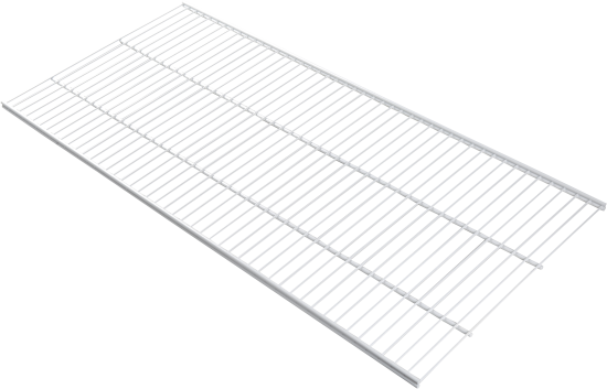 Полка сетчатая Титан-GS 90.3x40.6 см сталь цвет белый