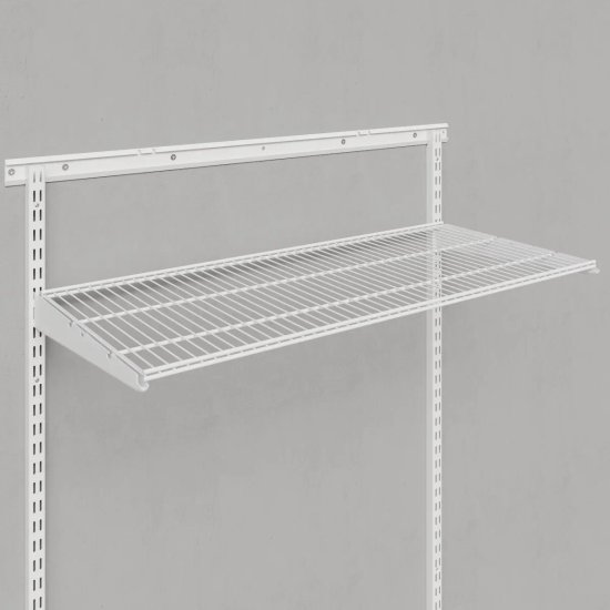 Полка сетчатая Титан-GS 90.3x40.6 см сталь цвет белый