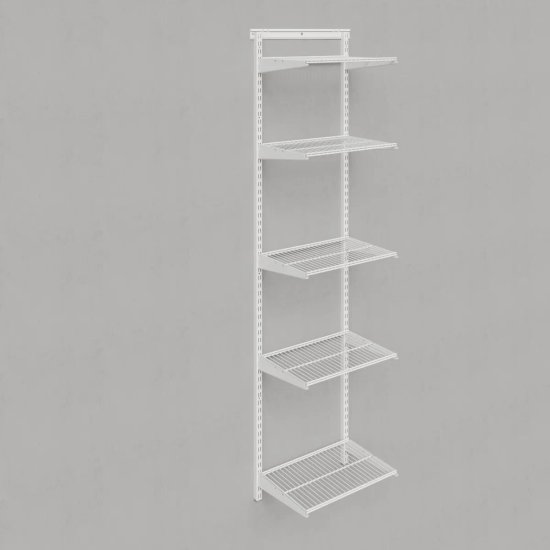 Направляющая двухрядная Титан-GS 192 см сталь цвет белый