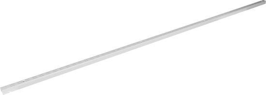 Направляющая двухрядная Титан-GS 192 см сталь цвет белый