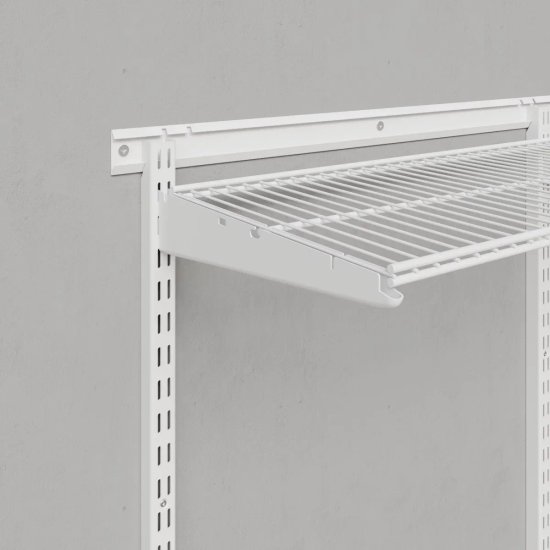 Кронштейн для полок 335 Титан-GS 33.5 см нагрузка до 50 кг цвет белый