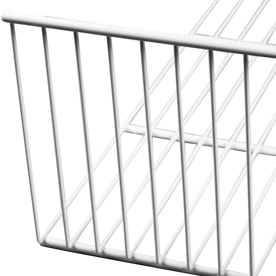 Корзина выдвижная Титан-GS 86.3x18.1x44 см сталь цвет белый