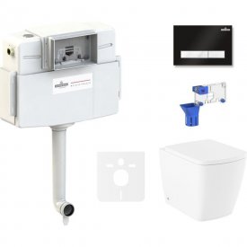 Приставной унитаз Lavinia Boho Aveo Rimless