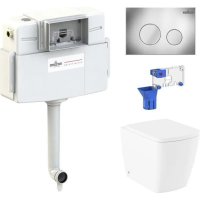 Приставной унитаз Lavinia Boho Aveo Rimless