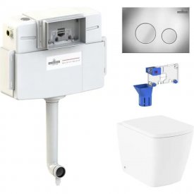 Приставной унитаз Lavinia Boho Aveo Rimless