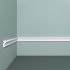 Молдинг из экополимера ударопрочный 20х9х2000 мм под покраску Bello Deco XPS M 2 белый