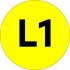 Наклейка знак электробезопасности EKF PROxima d20 мм L1 (100 шт.) (an-2-15)