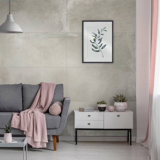 Керамогранит Idalgo Граните Концепта парете светло-серый 1200х600х10 мм (3 шт.=2,16 кв.м)