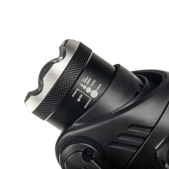 Фонарь налобный Ritter светодиодный 1 LED 10 Вт аккумуляторный Li-Ion 1200 мАч металл/пластик 3 режима (56209 6)