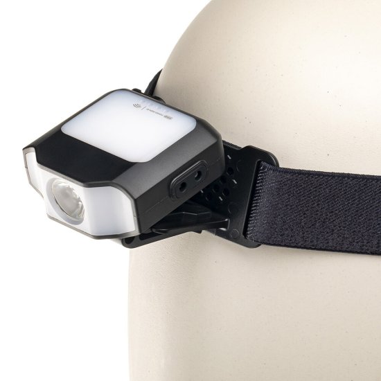 Фонарь налобный Ritter светодиодный 23 LED 5 Вт аккумуляторный Li-Pol 1200 мАч пластик 3 режима (56211 9)